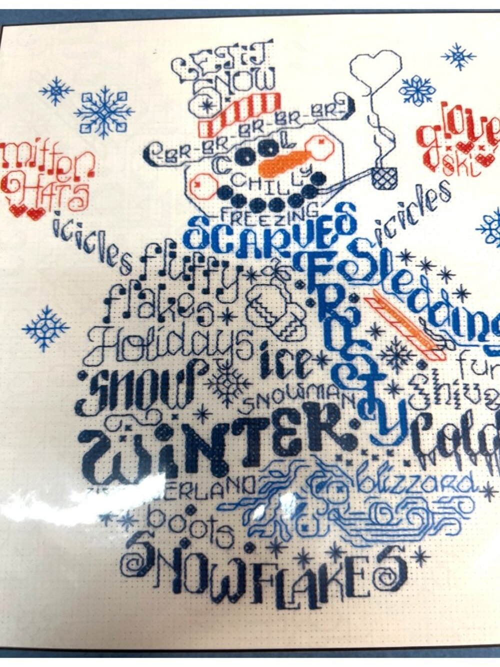 Lets Be Jolly Cross Stitch Kit By Ursula Michael Winter-Themed
